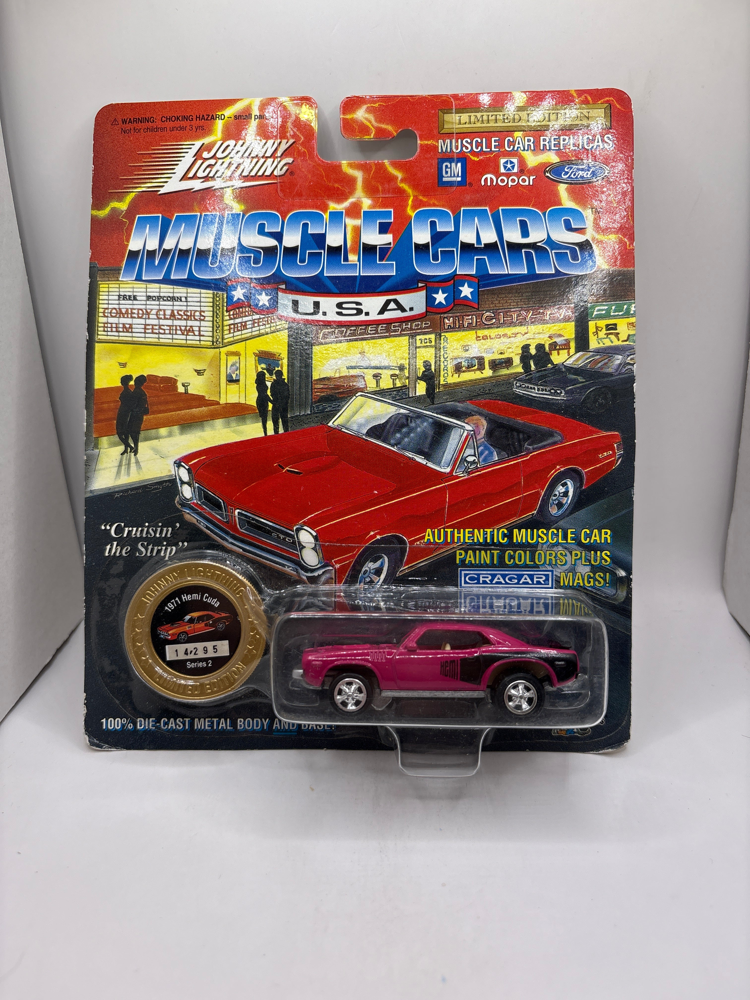 Johnny Lightning 1971 HEMI Cuda Diecast
