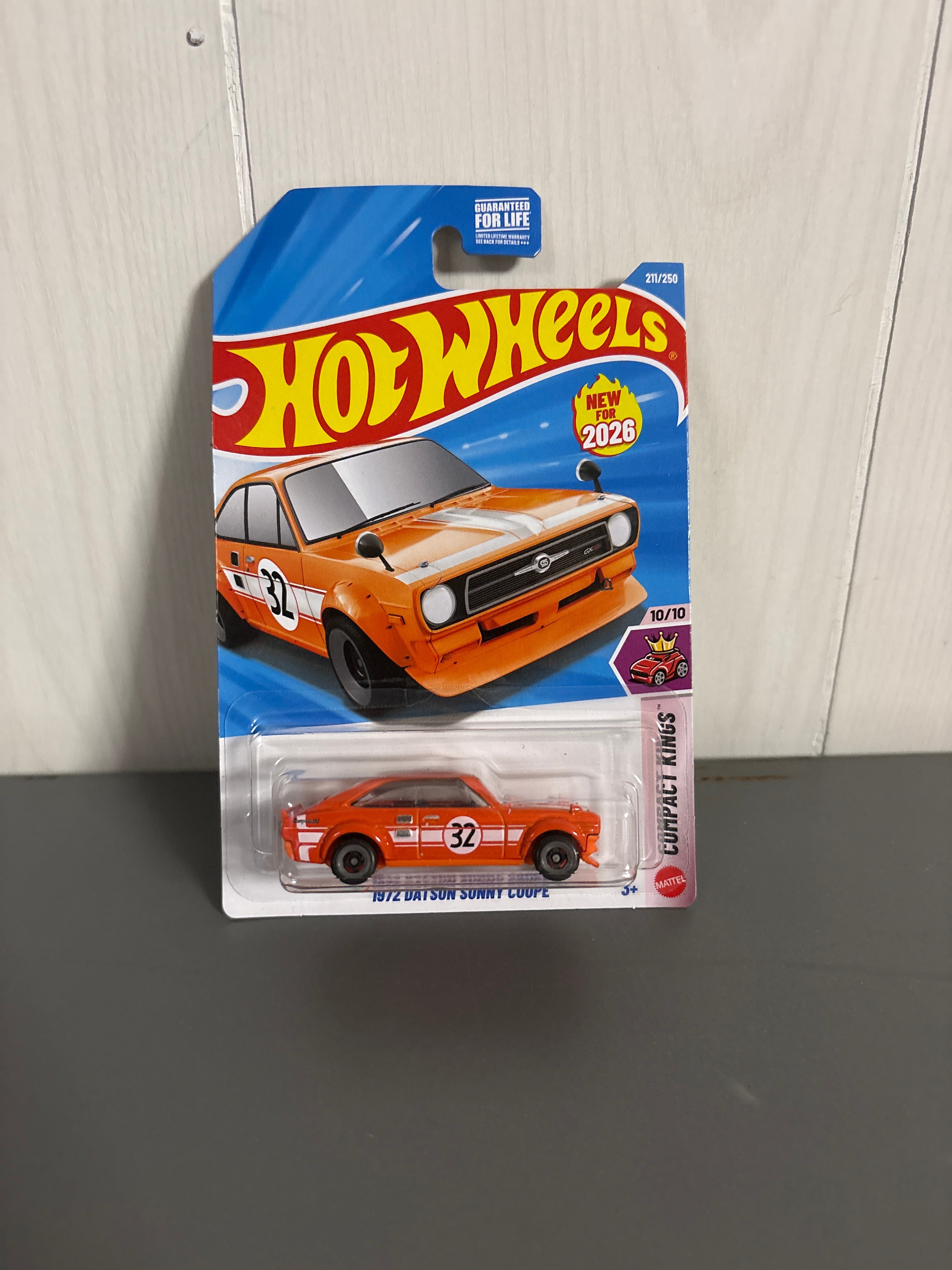 Hot Wheels 1972 Datsun Sunny Coupe Diecast