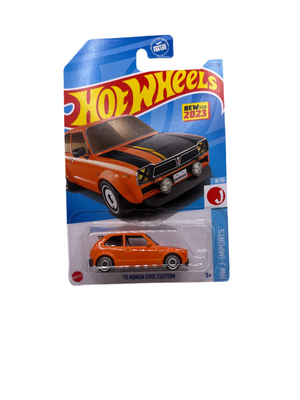 Hot Wheels 73 Honda Civic Custom Diecast