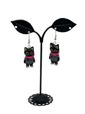 Cat earrings