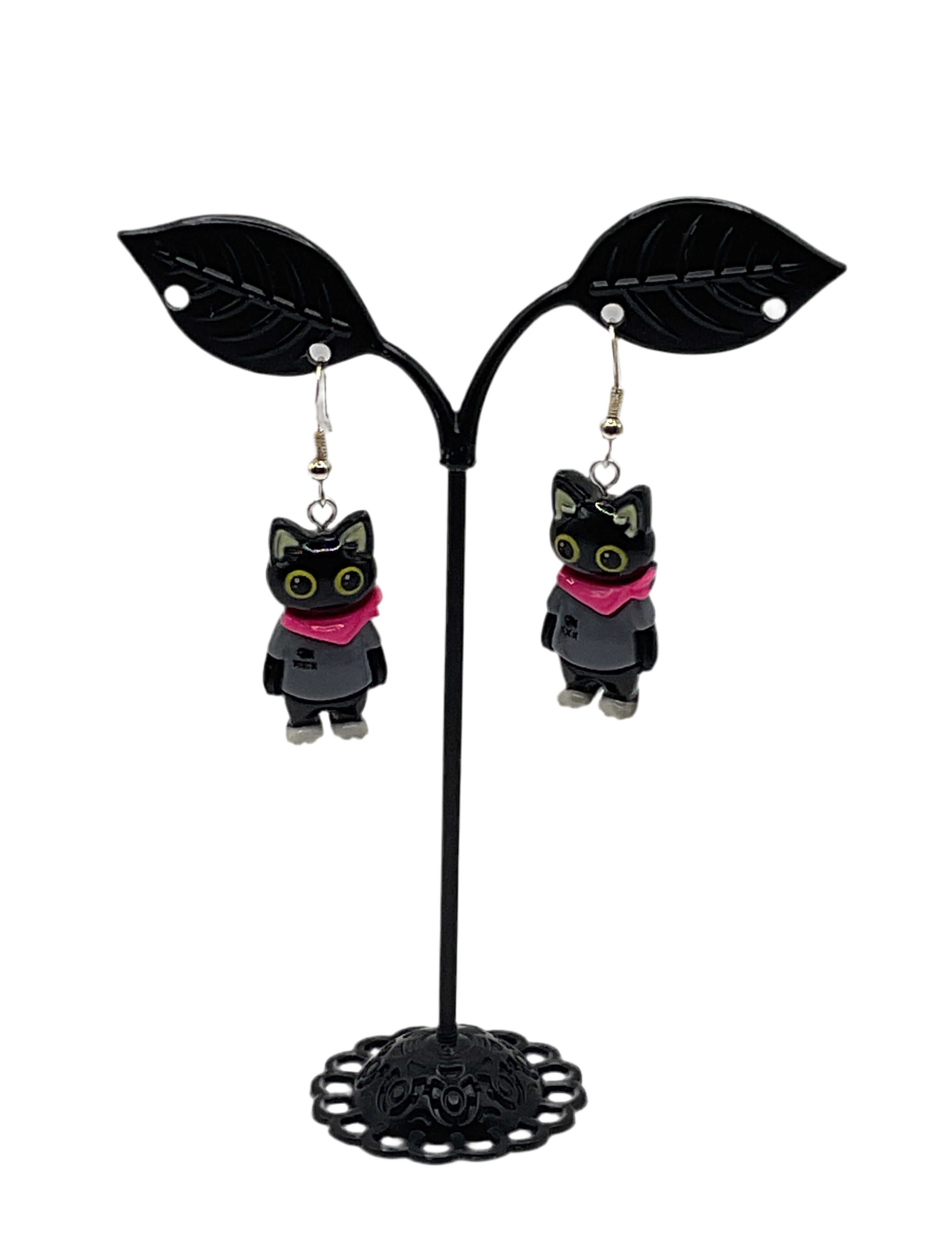 Cat earrings