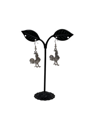 Rooster Earrings