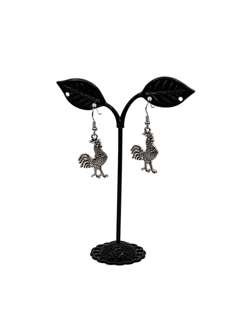 Rooster Earrings