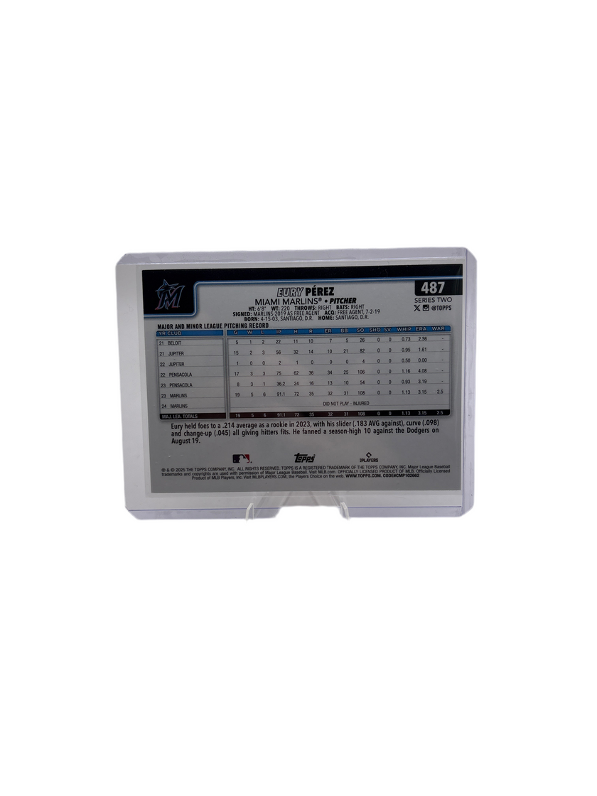 Topps Eury Perez