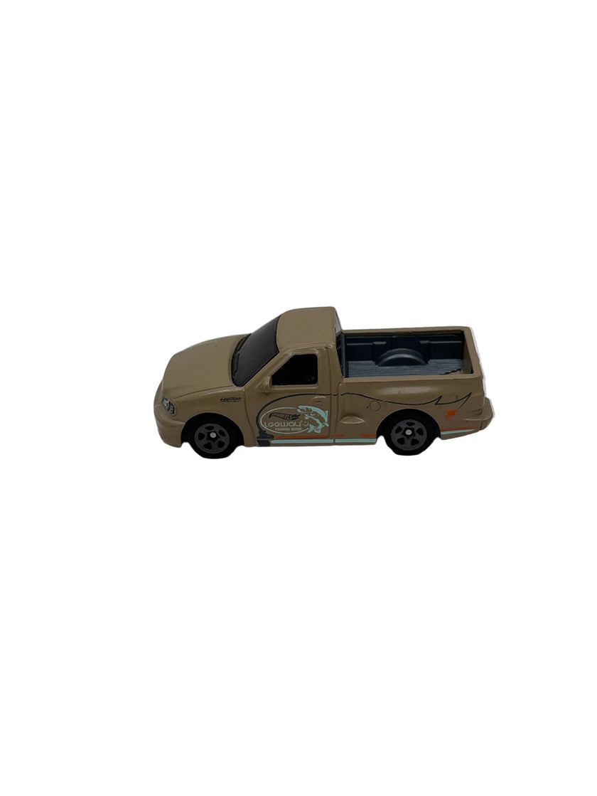 Hot Wheels F-150 SVT Lightning Diecast beige