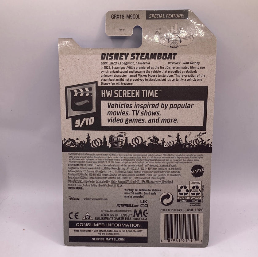 Hot Wheels Disney Steamboat