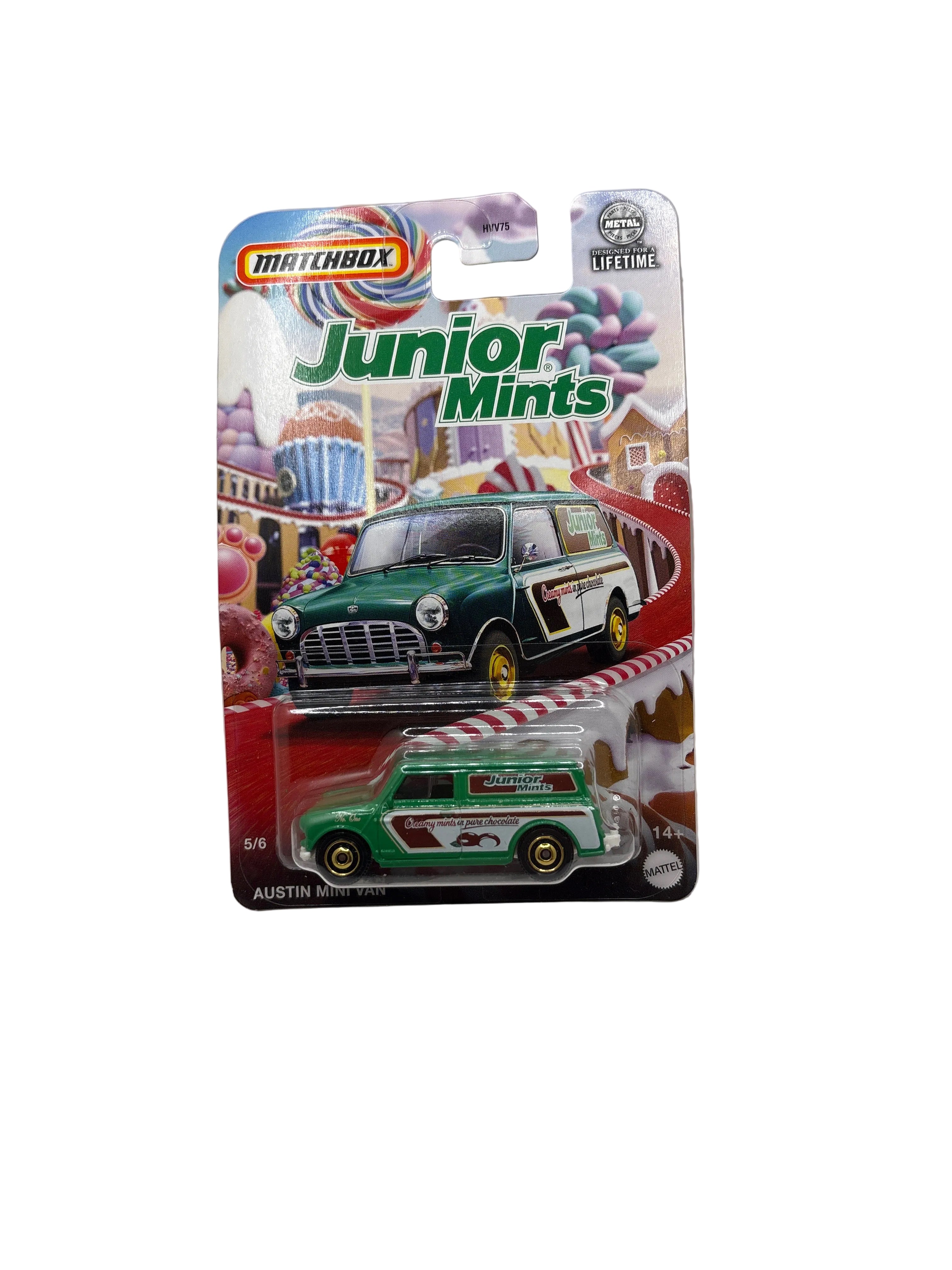 Matchbox Austin Mini Van Diecast green
