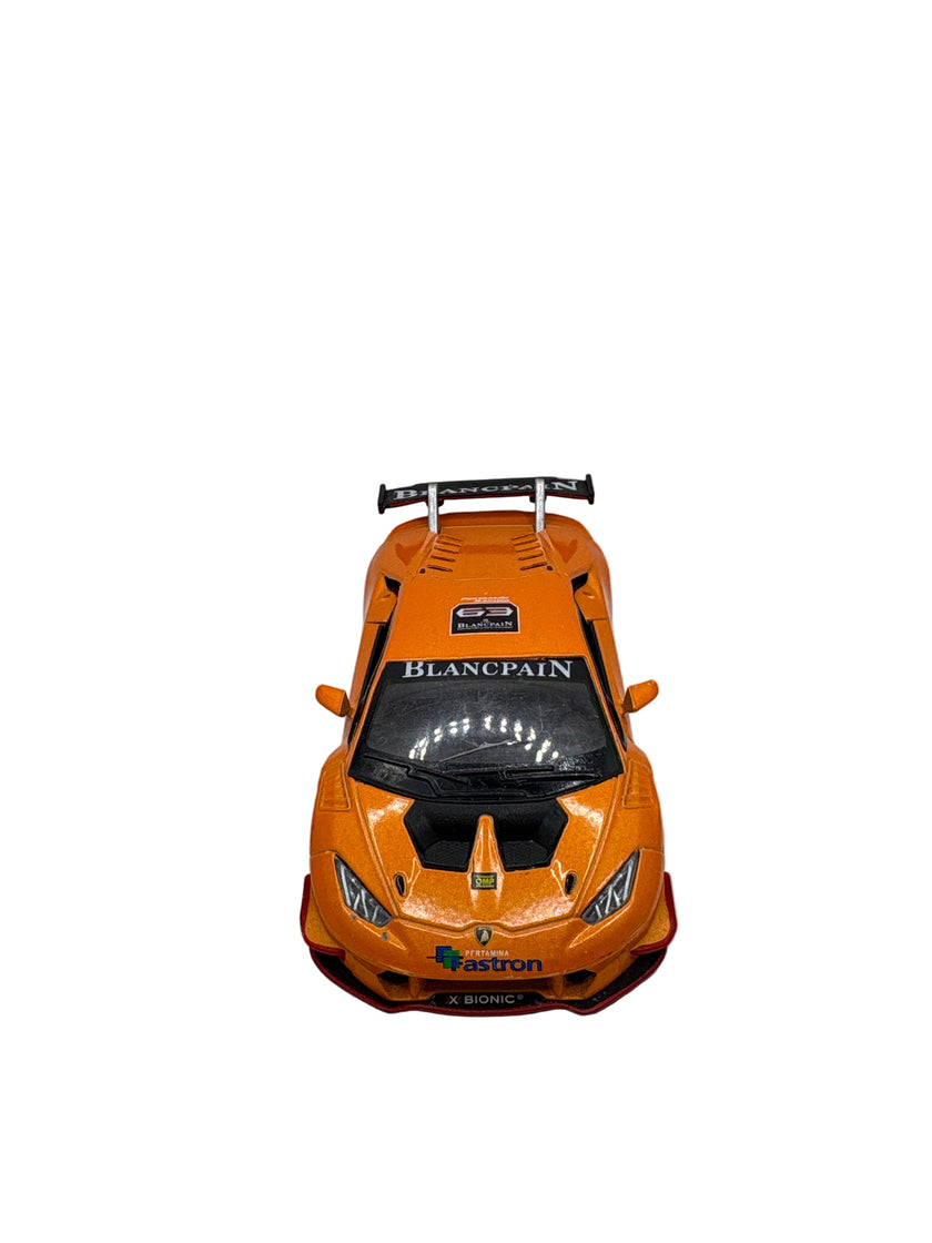 Kinsmart Lamborghini Huracan LP 620-2 Super Trofeo Diecast orange
