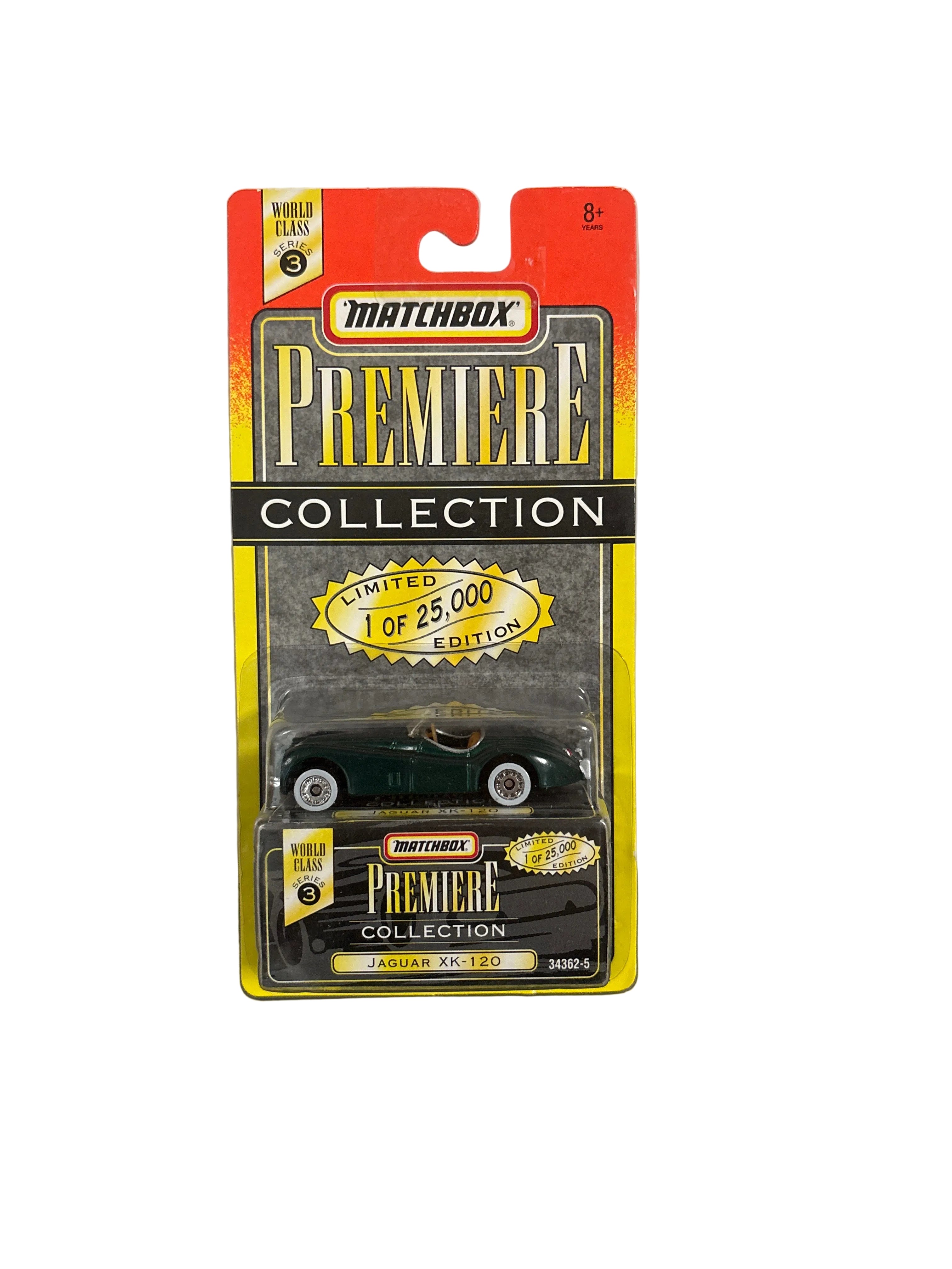 Matchbox Jaguar XK-120 Diecast green