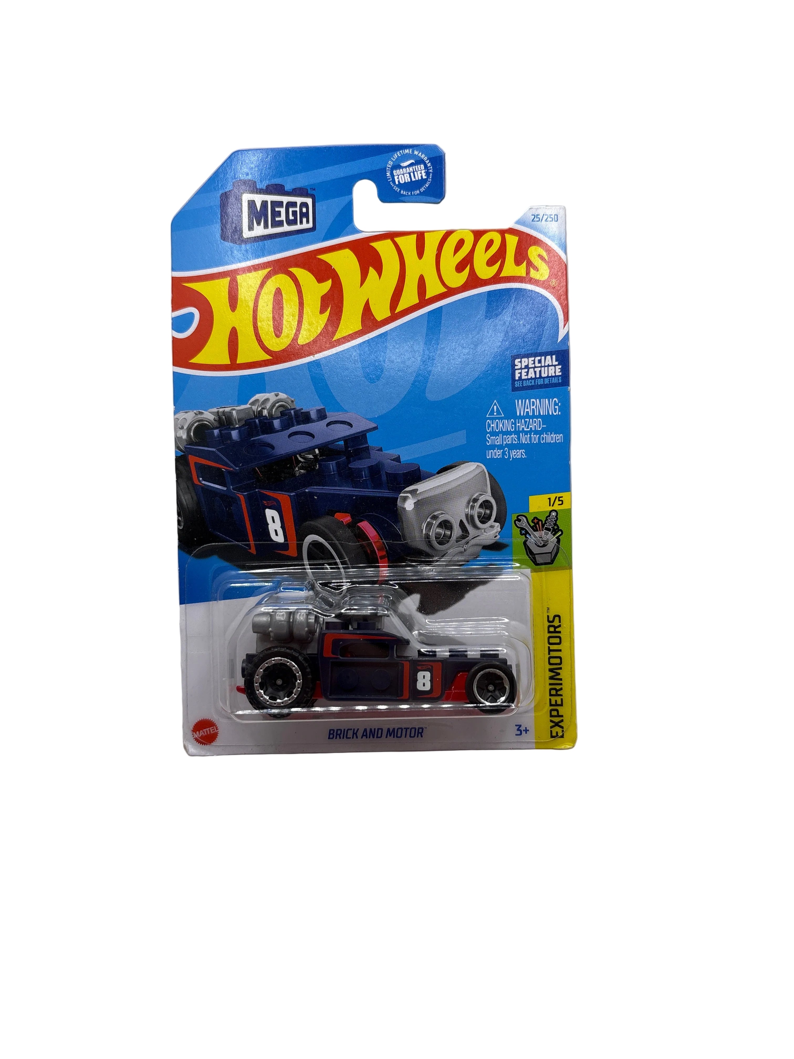 Hot Wheels Brick And Motor Diecast blue