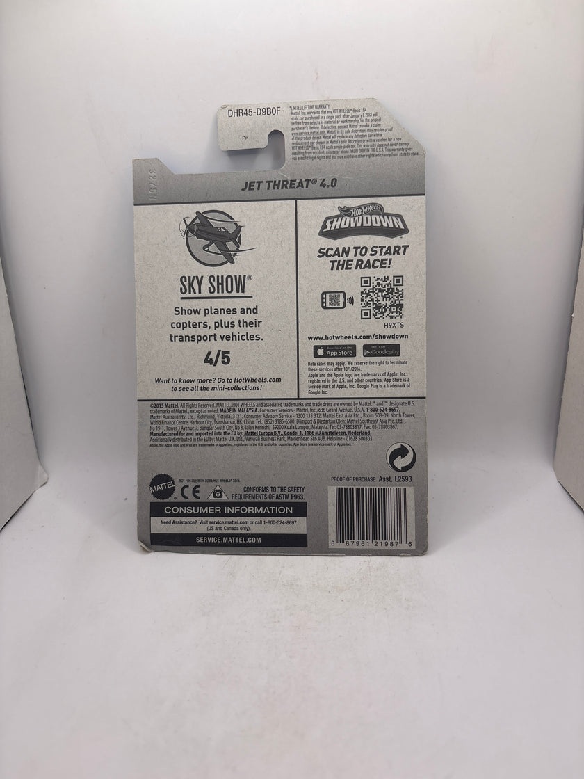 Hot Wheels Jet Threat 4.0 Diecast