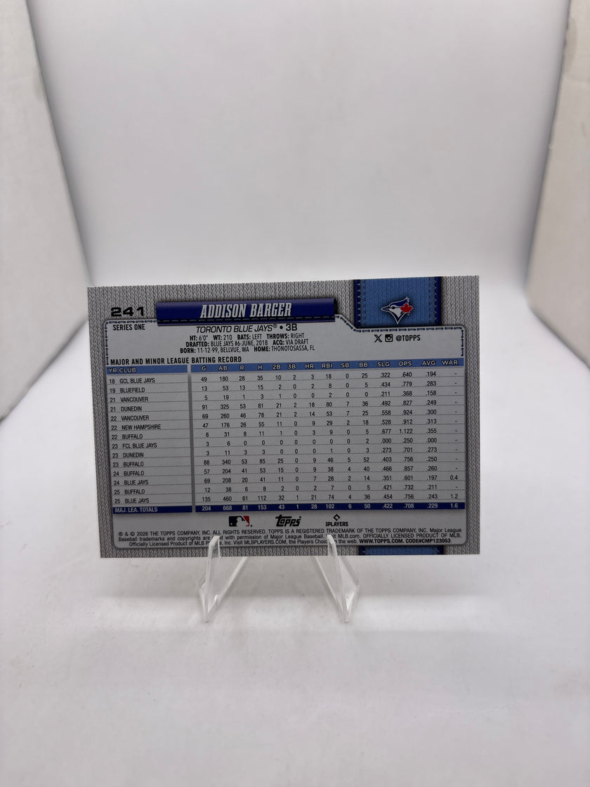 Topps Addison Barger