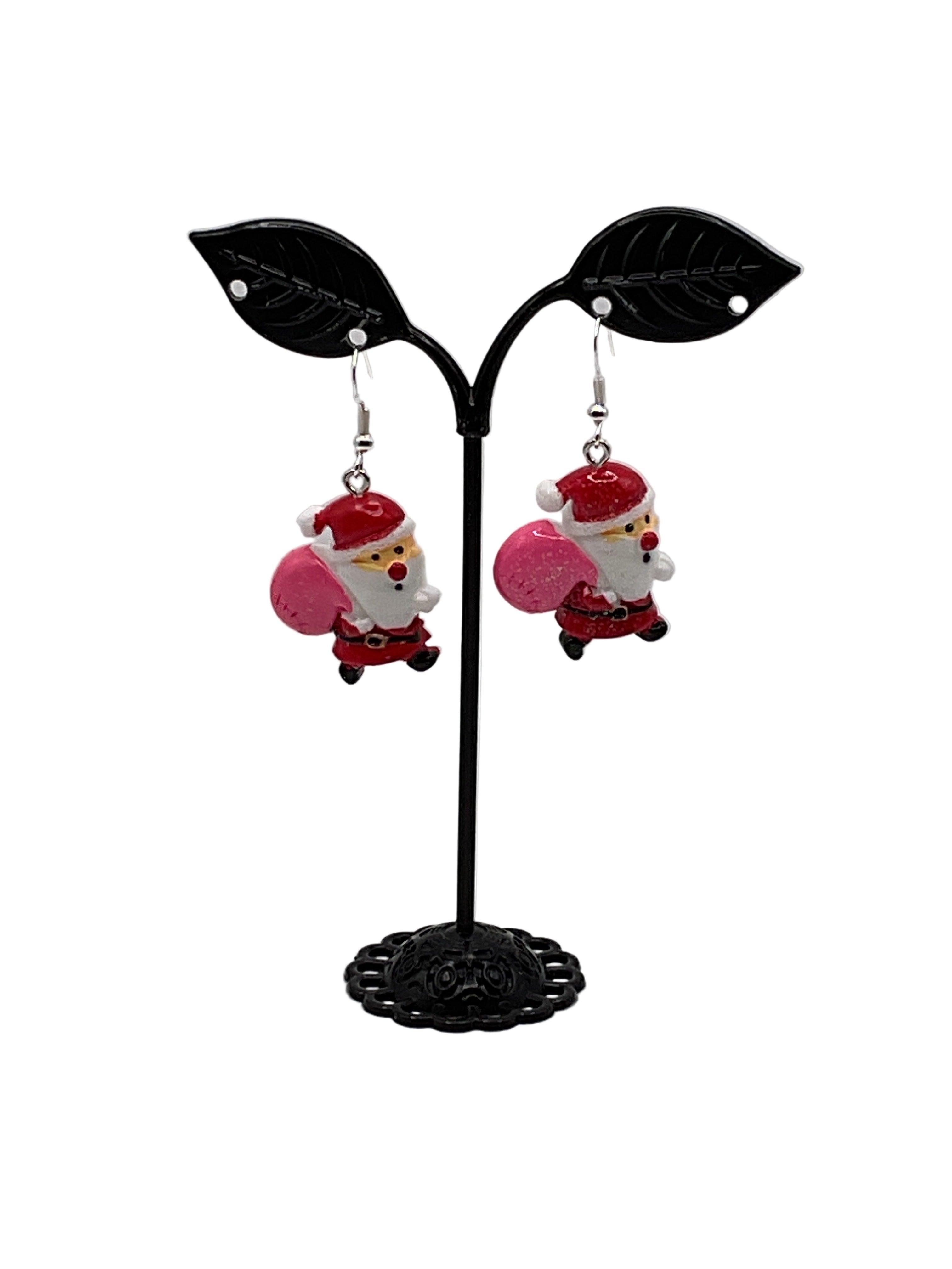 Santa Earrings
