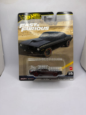 Hot Wheels 1970 Plymouth AAR Cuda Diecast