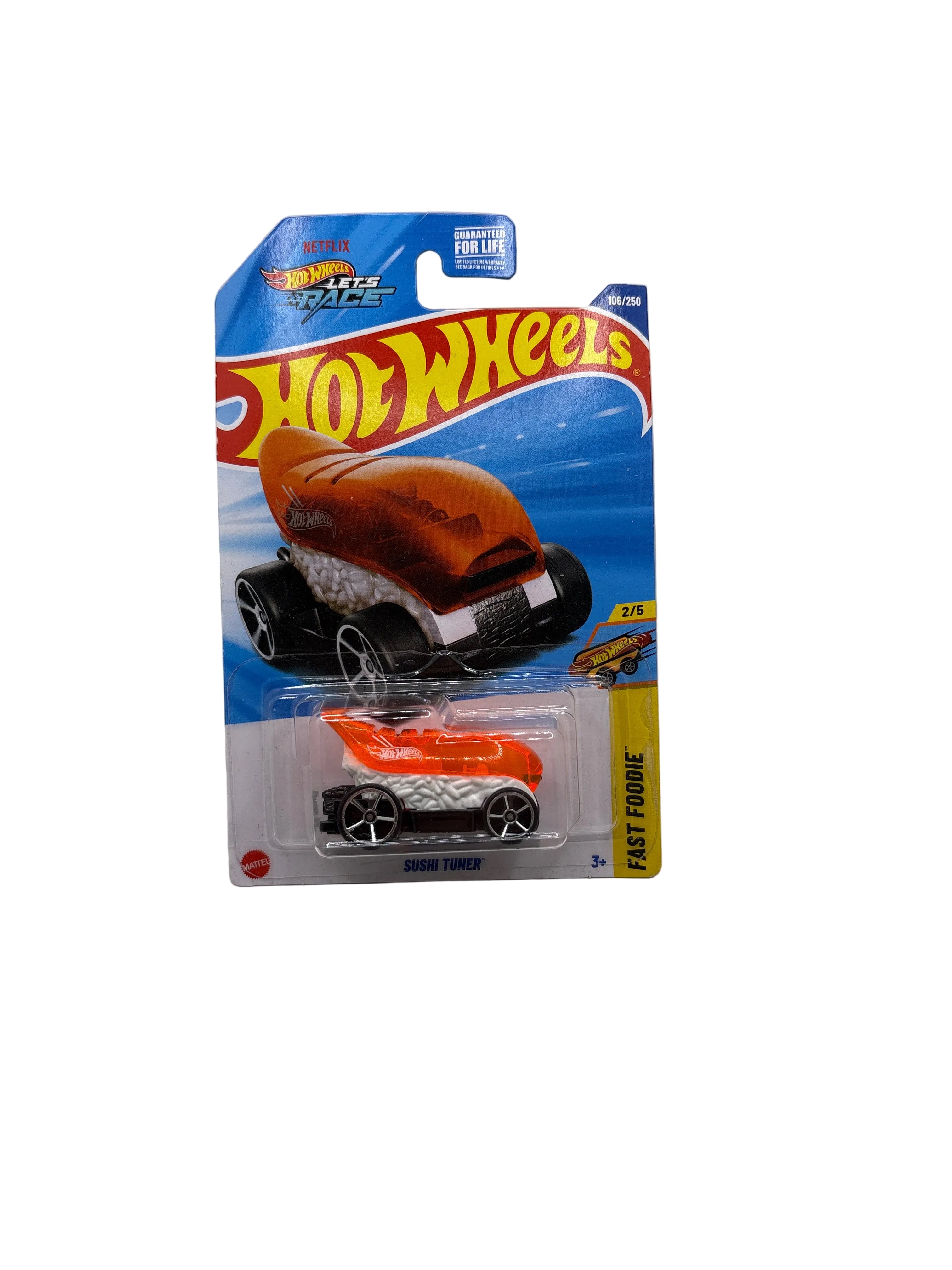 Hot Wheels Sushi Tuner Diecast orange