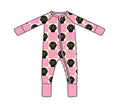 Checkered Doodles Footies
