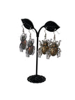 Steampunk Beetle Earrings