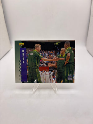 Upper Deck Milwaukee Bucks Team Card