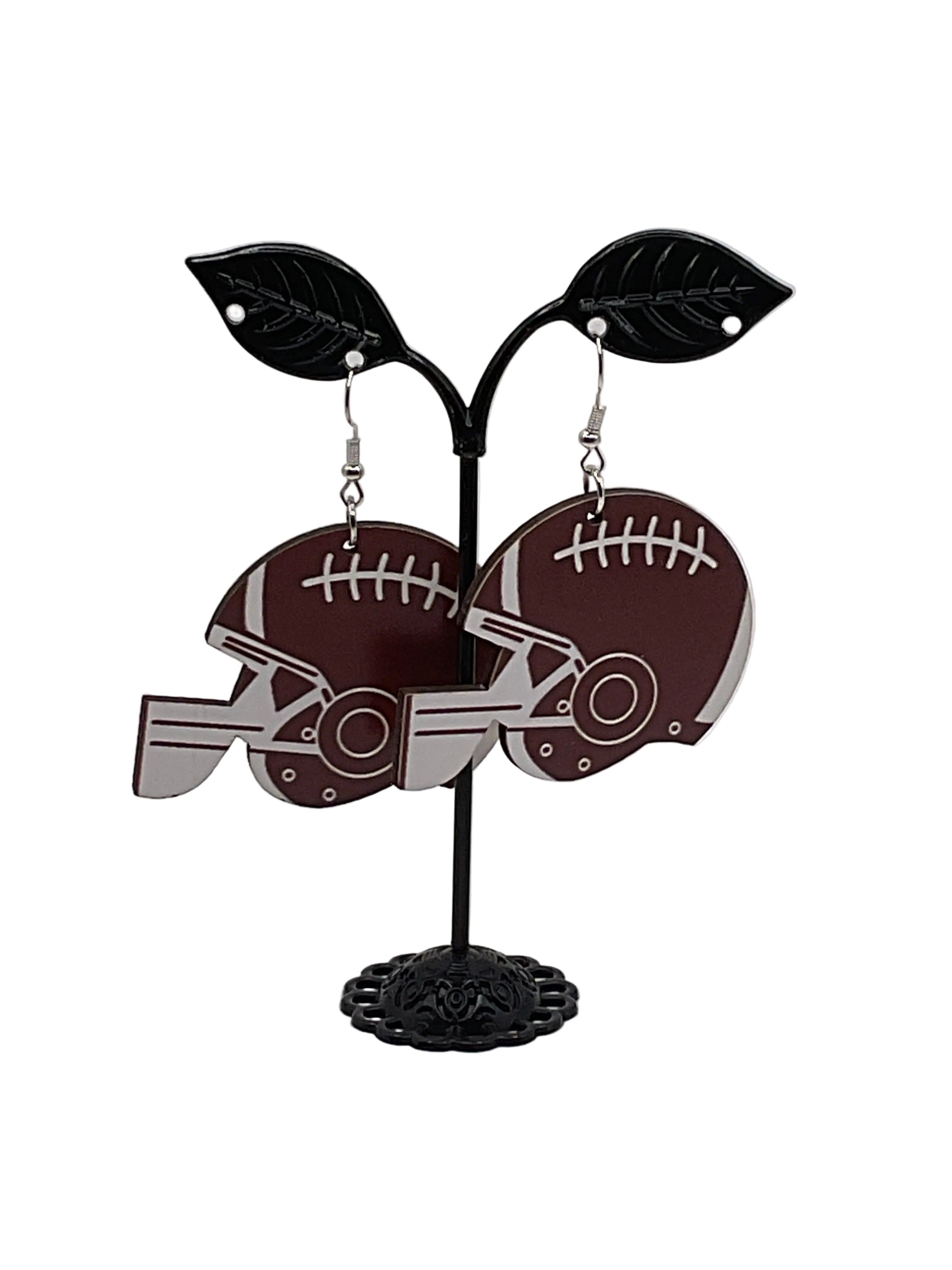 Football Earrings