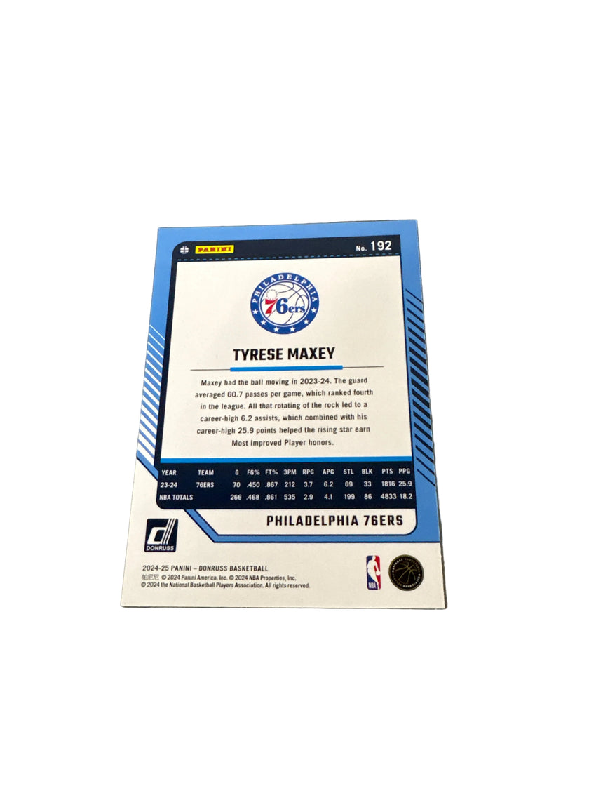 Donruss Tyrese Maxey