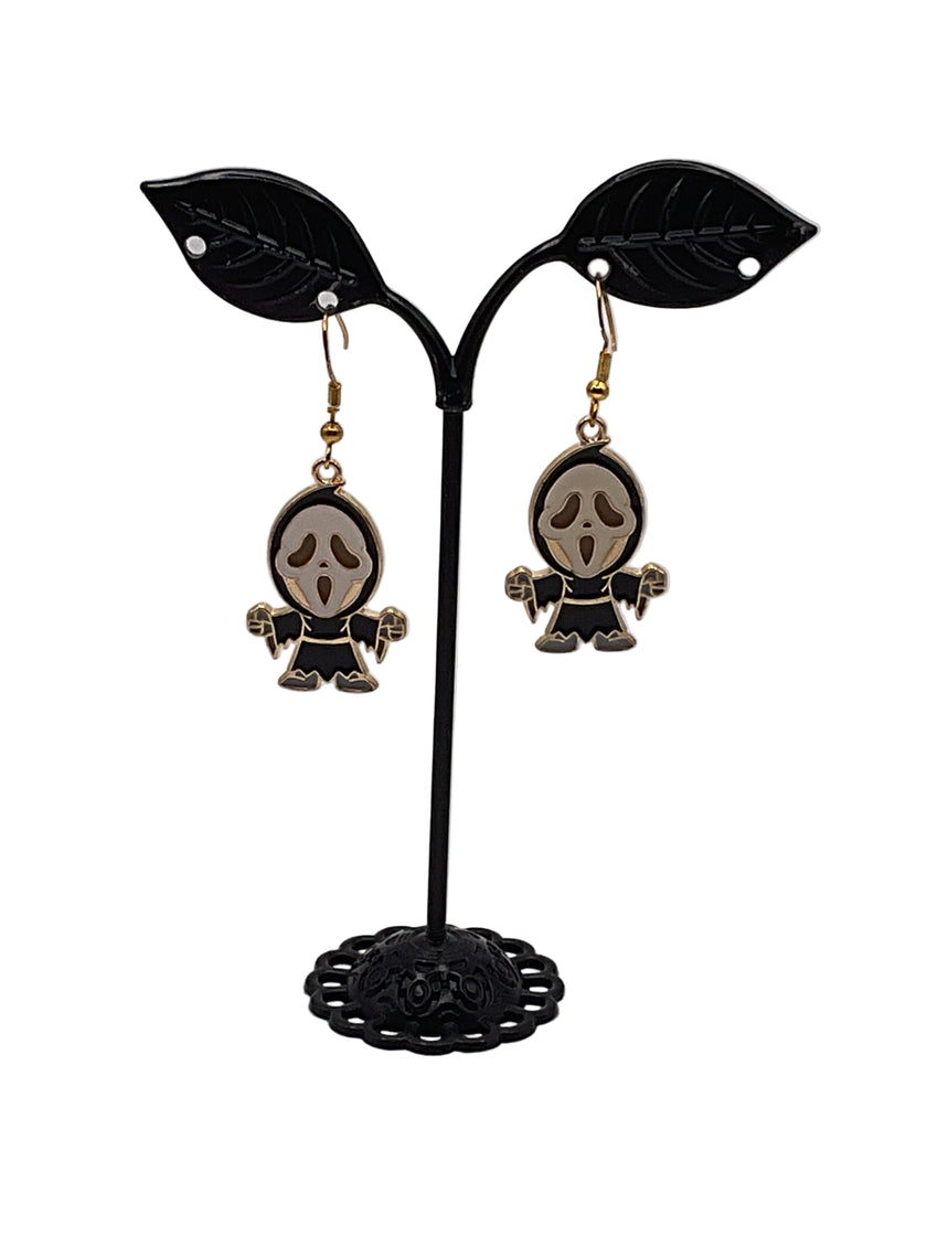 Horror Film Small Character Earrings
