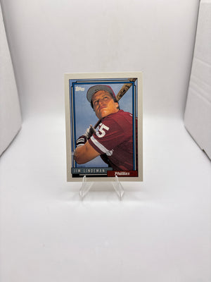 Topps Jim Lindeman