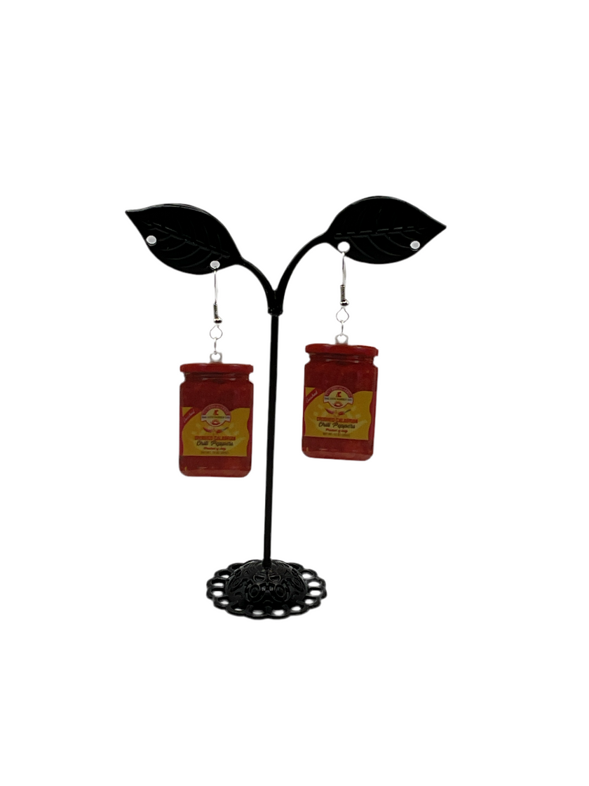 Chili pepper earrings