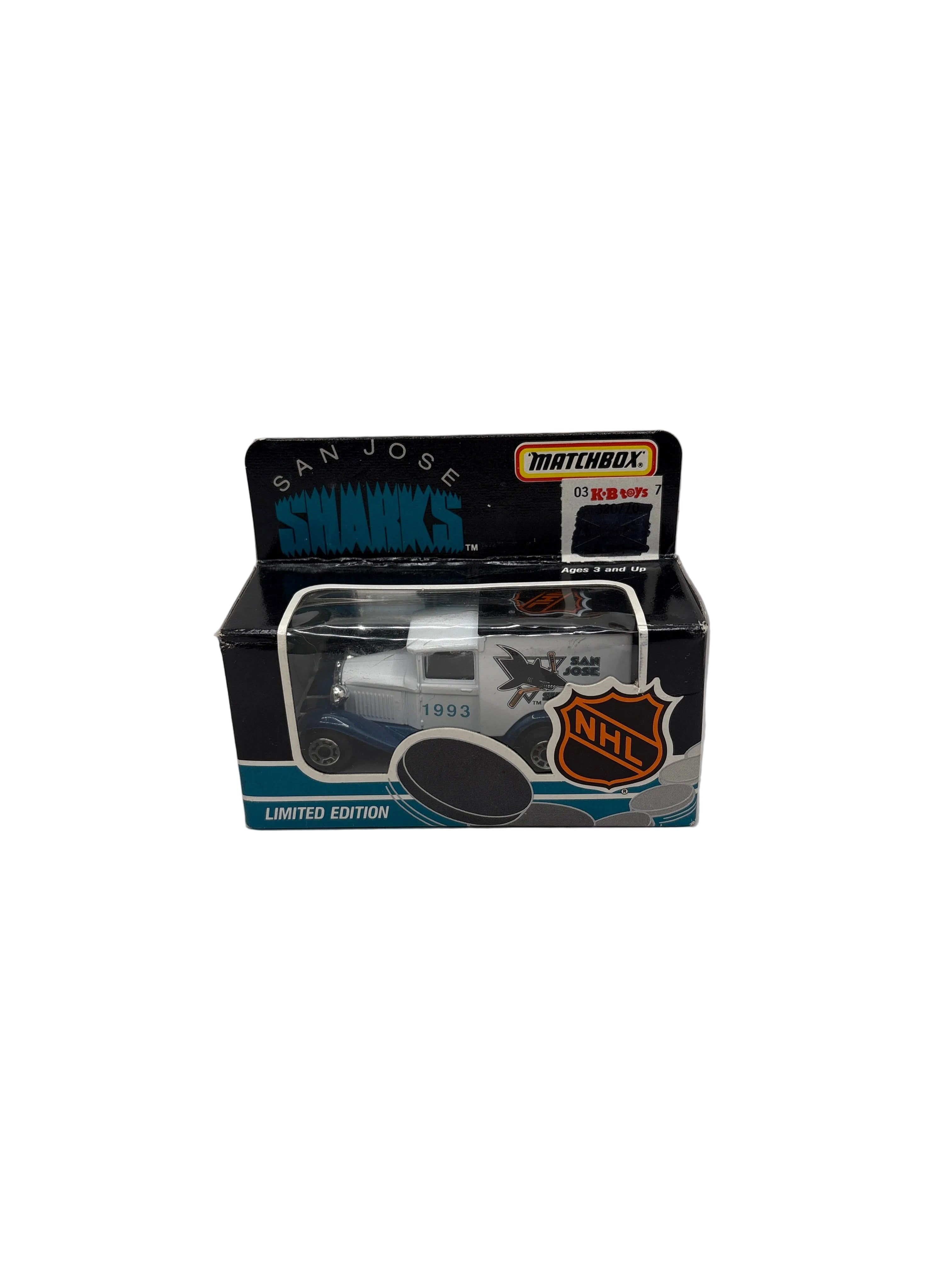 Matchbox San Jose Sharks Diecast white