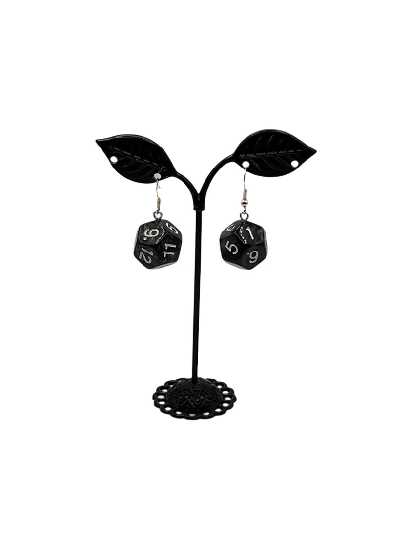 D12 Dice Earrings