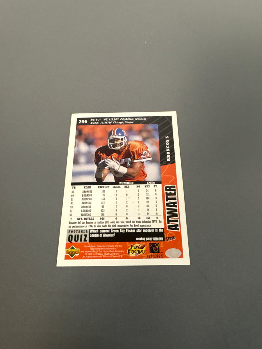 Upper Deck Steve Atwater