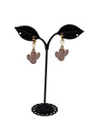Pink Cactus earrings