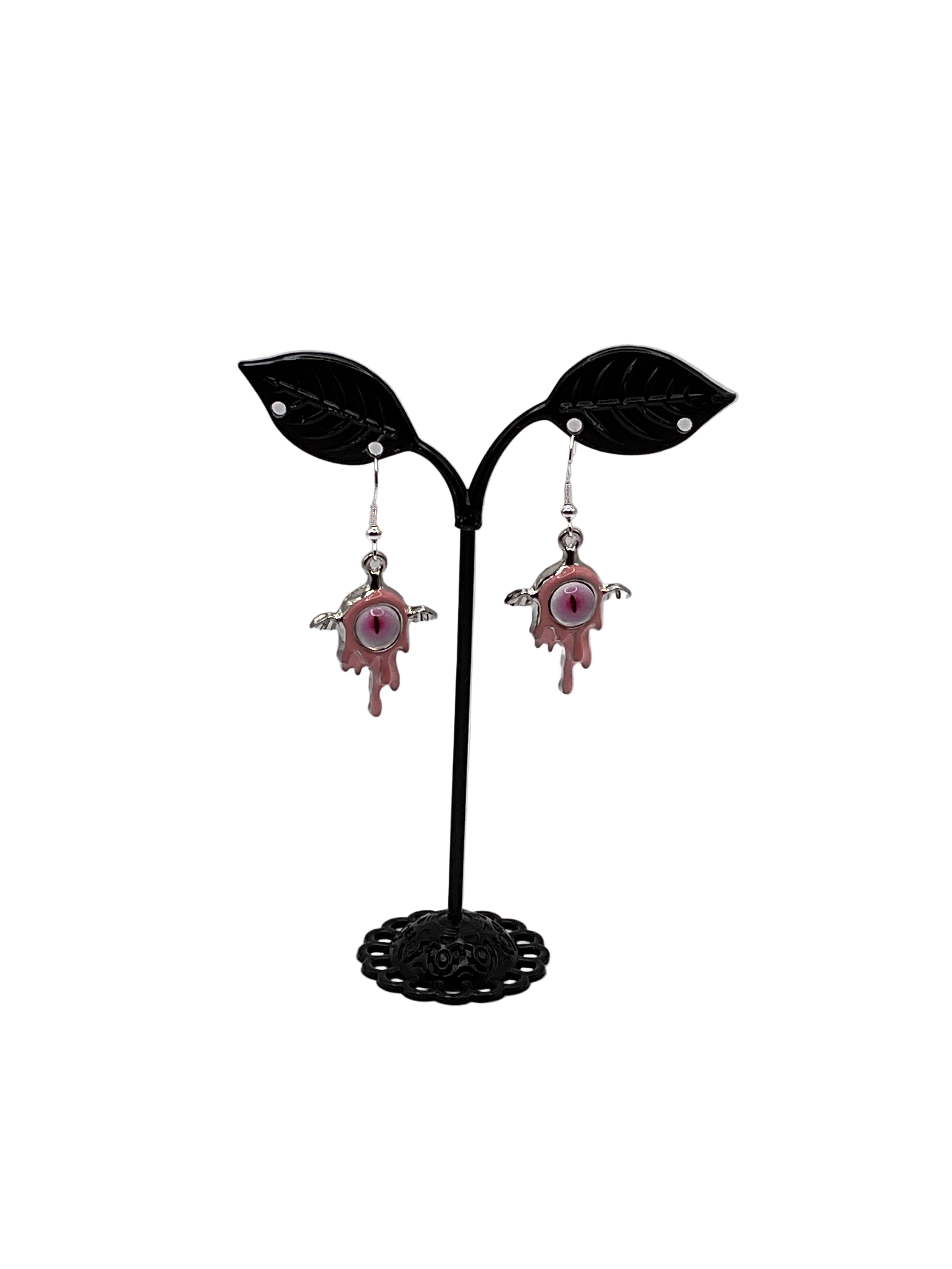 Melting Evil Eye Earrings