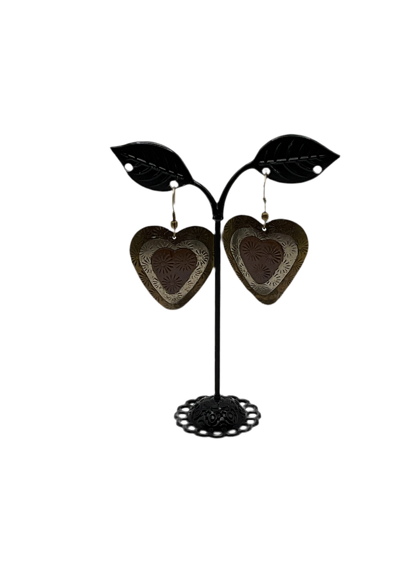 Heart earrings