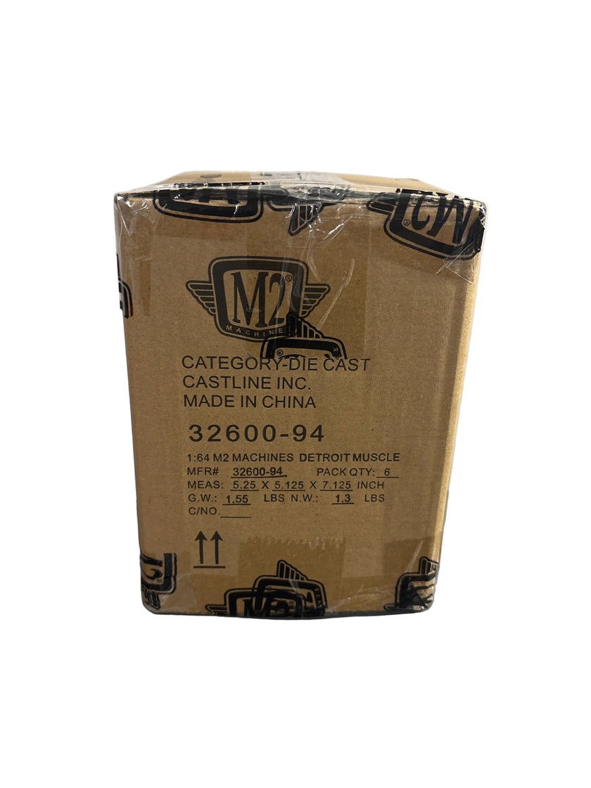 M2 Detroit Muscle Sealed Case Diecast multi color