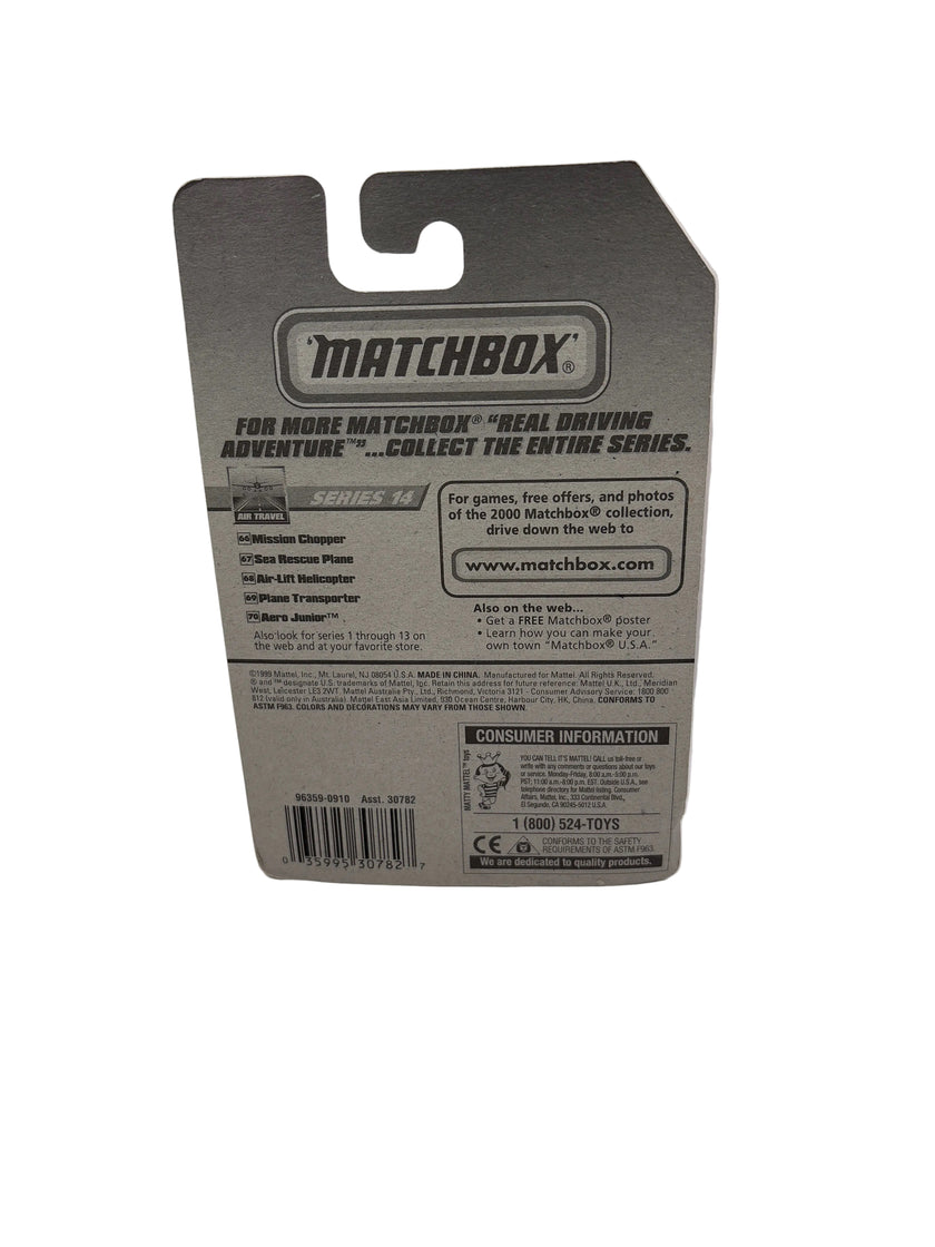 Matchbox Mission Chopper Diecast