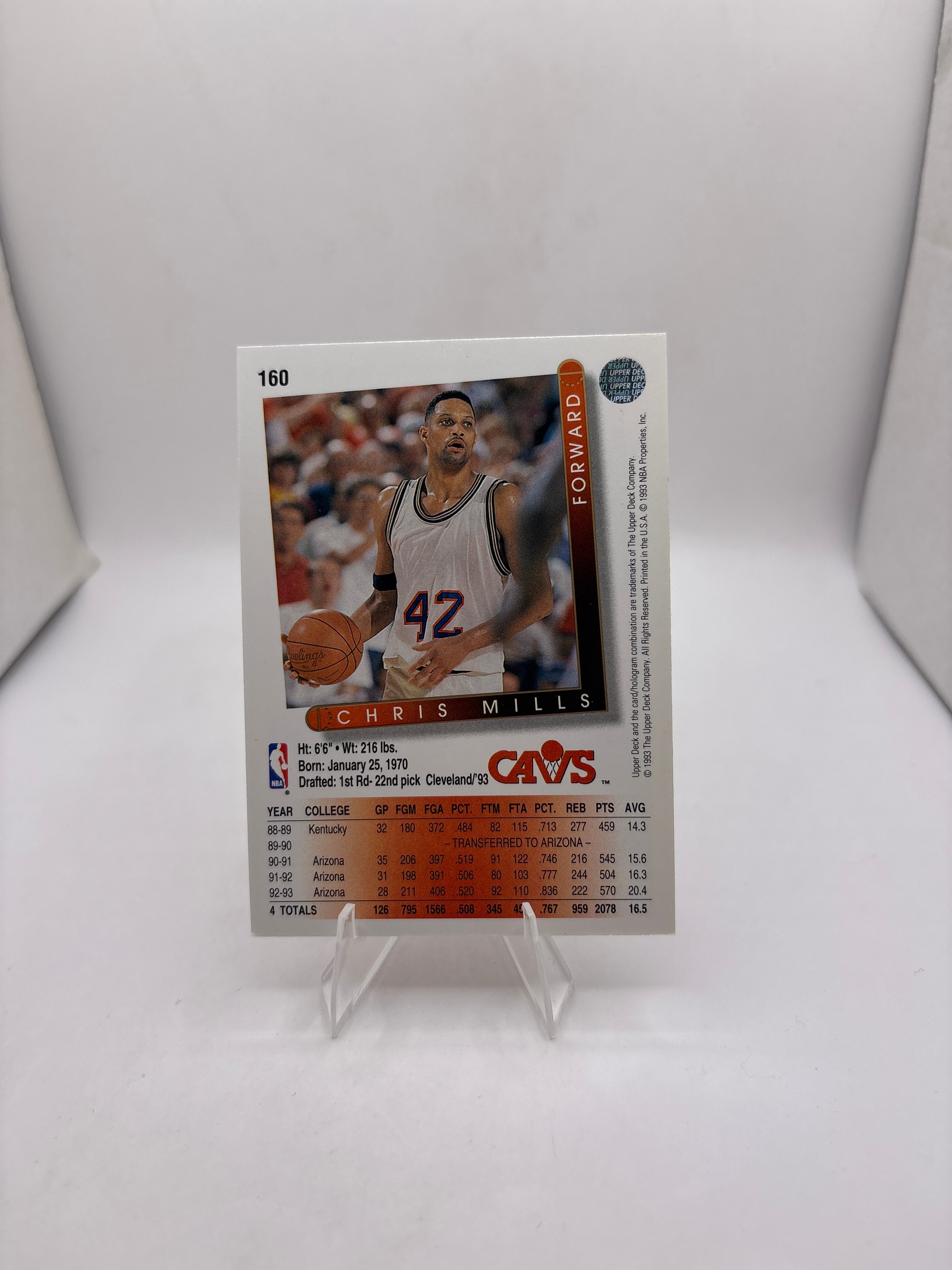 Upper Deck Chris Mills