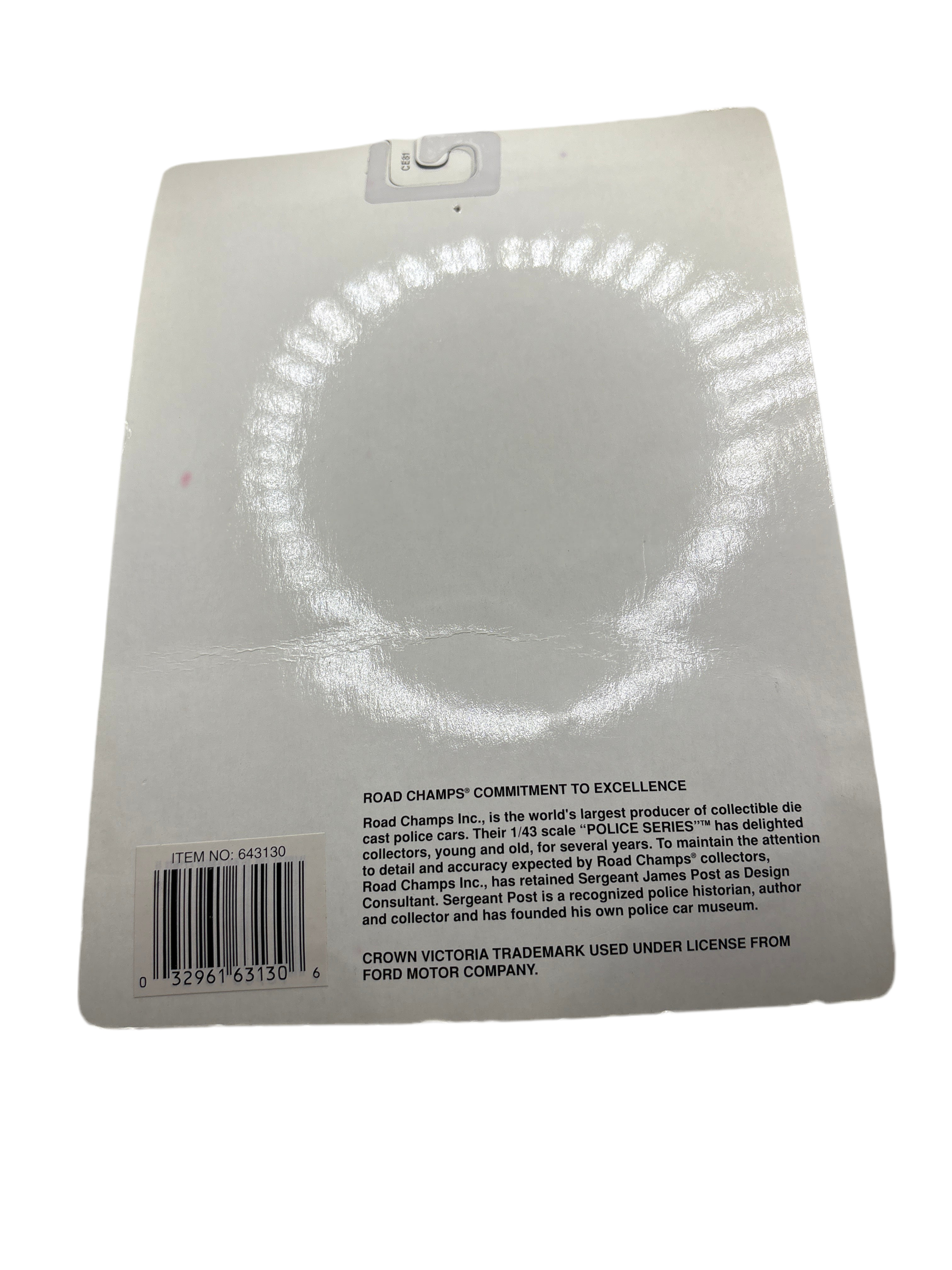 Road Champs Crown Victoria Diecast