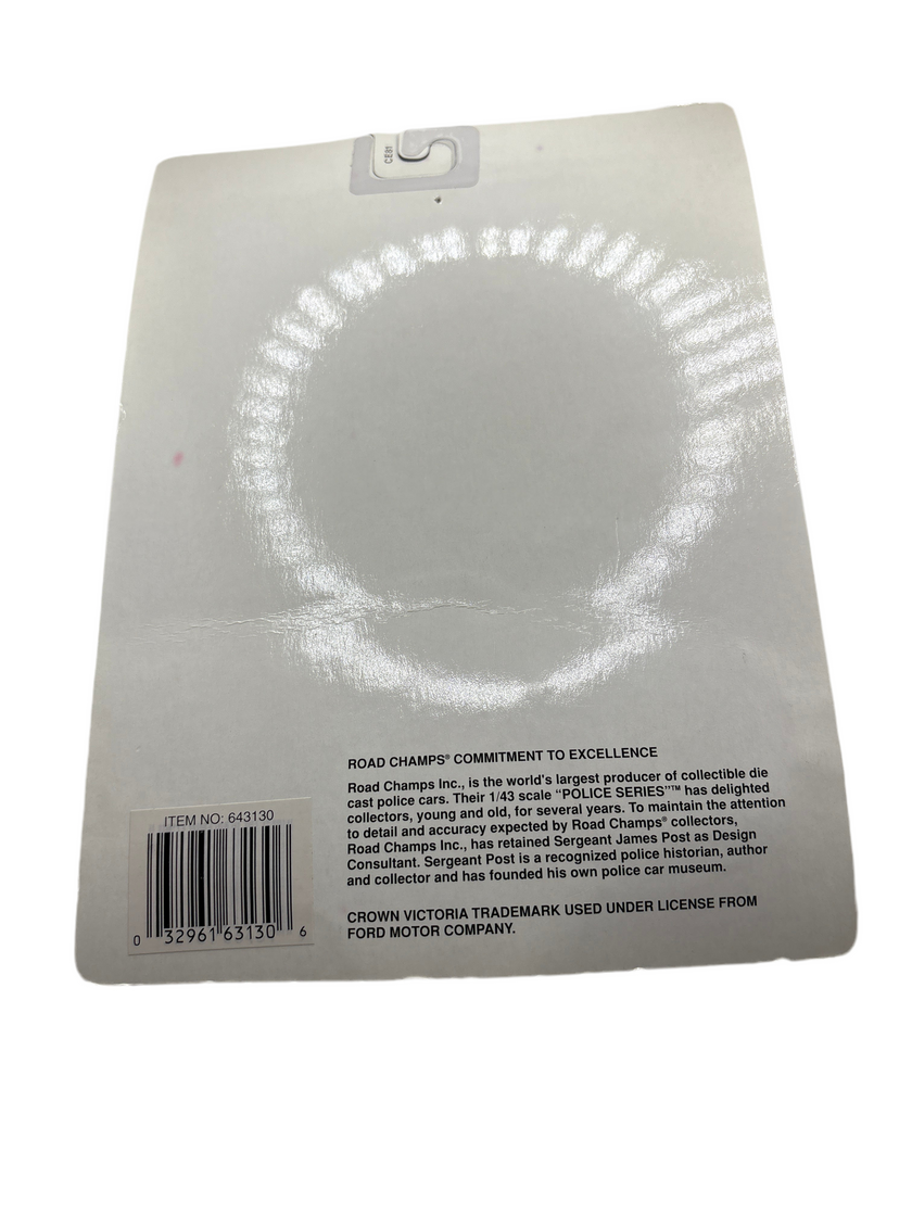 Road Champs Crown Victoria Diecast