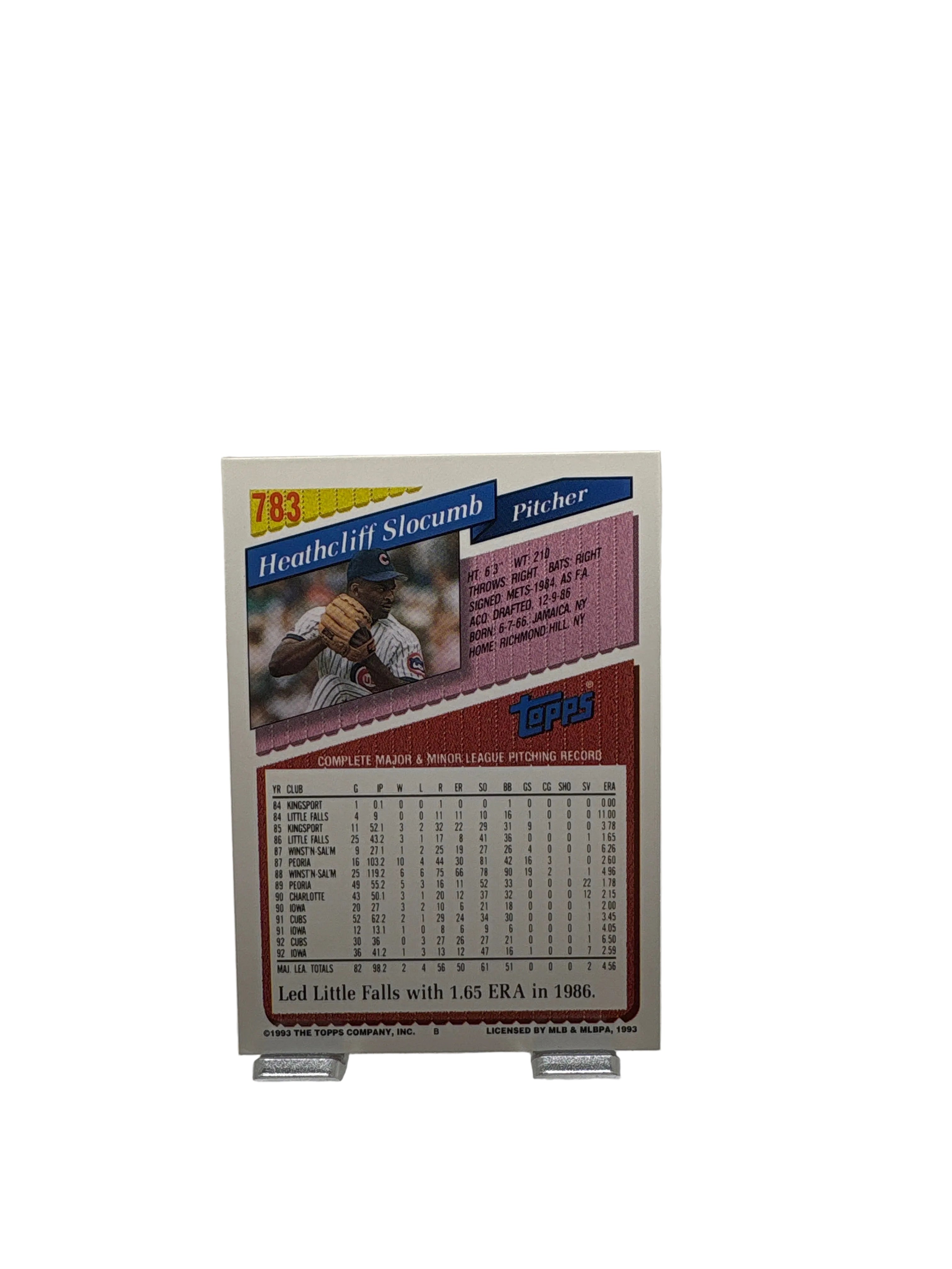 Topps Heathcliff Slocumb