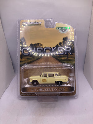 Greenlight 1971 Checker Taxicab Diecast