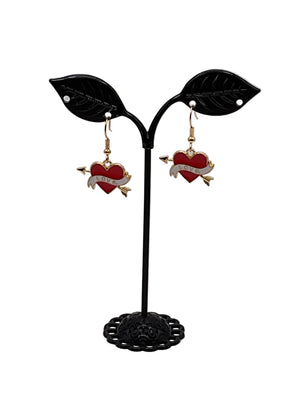 Heart earrings