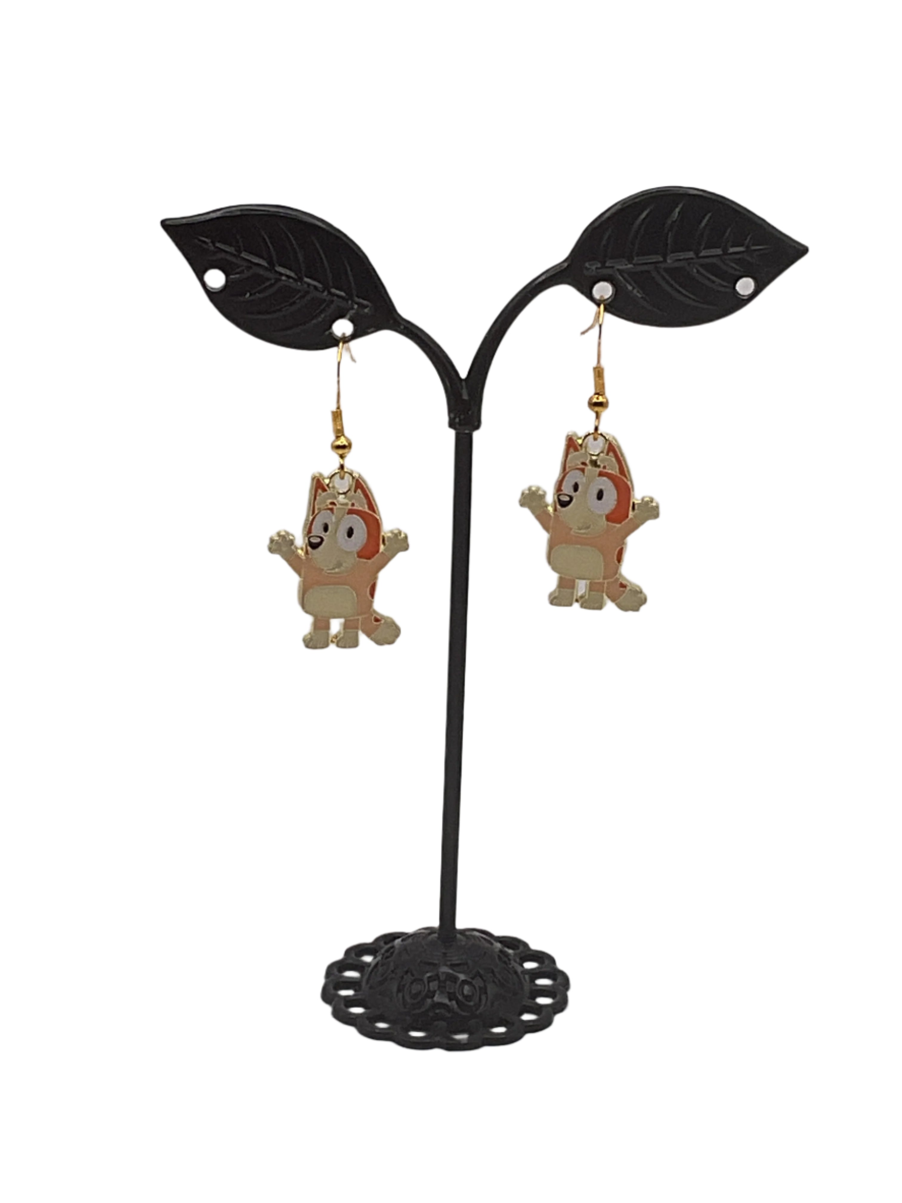 DOG EARRINGS 2