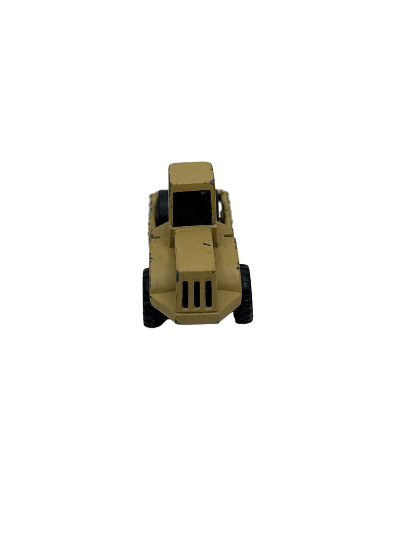 Maisto Pavement Roller Diecast tan