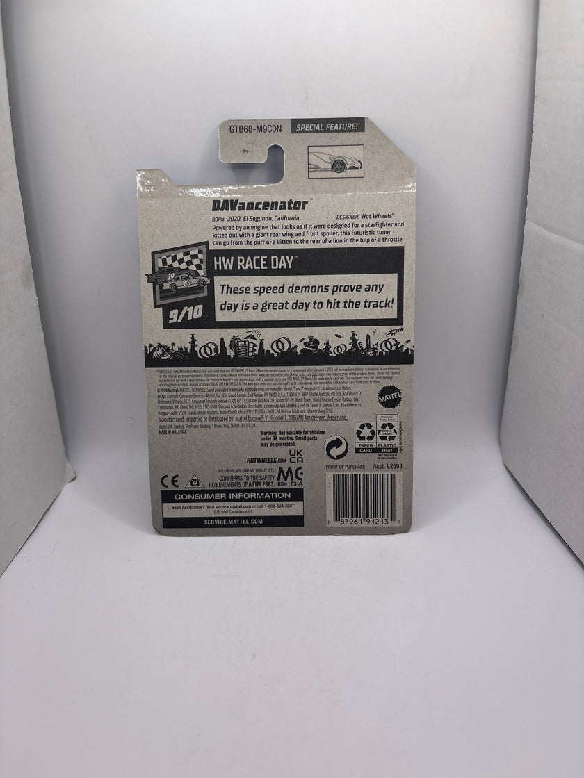 Hot Wheels DaVancenator Diecast red