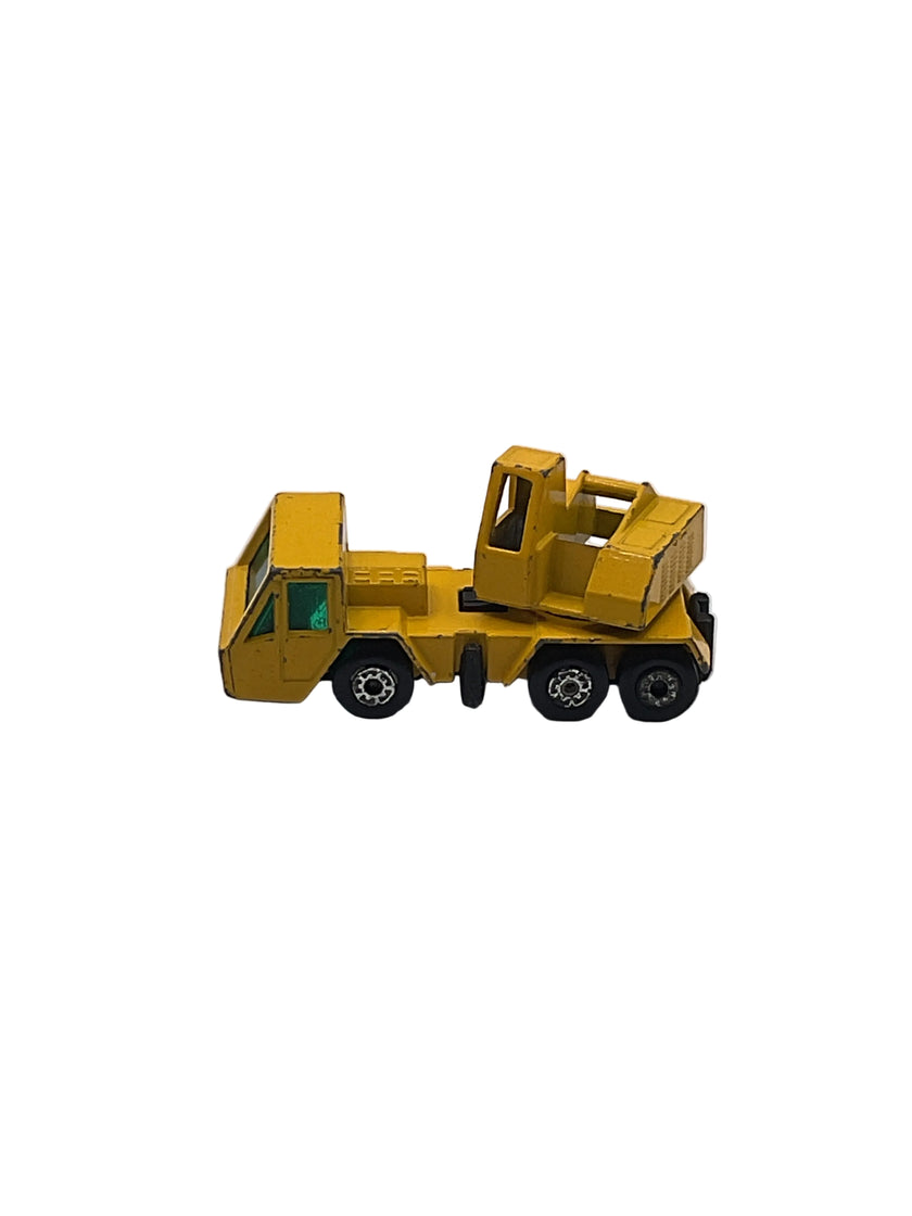 MBX Superfast Lesney Crane Truck Diecast Yellow