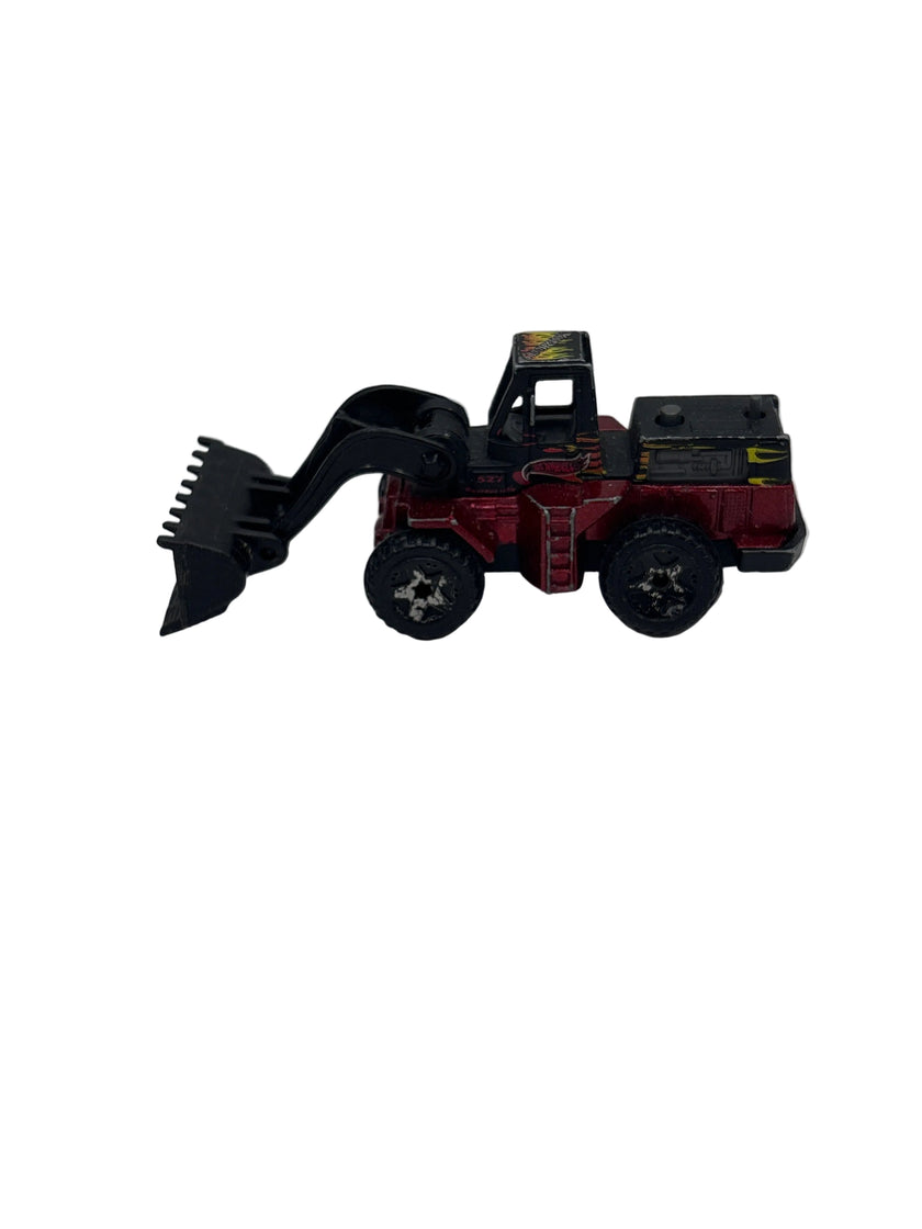 Hot Wheels Wheel Loader Diecast red