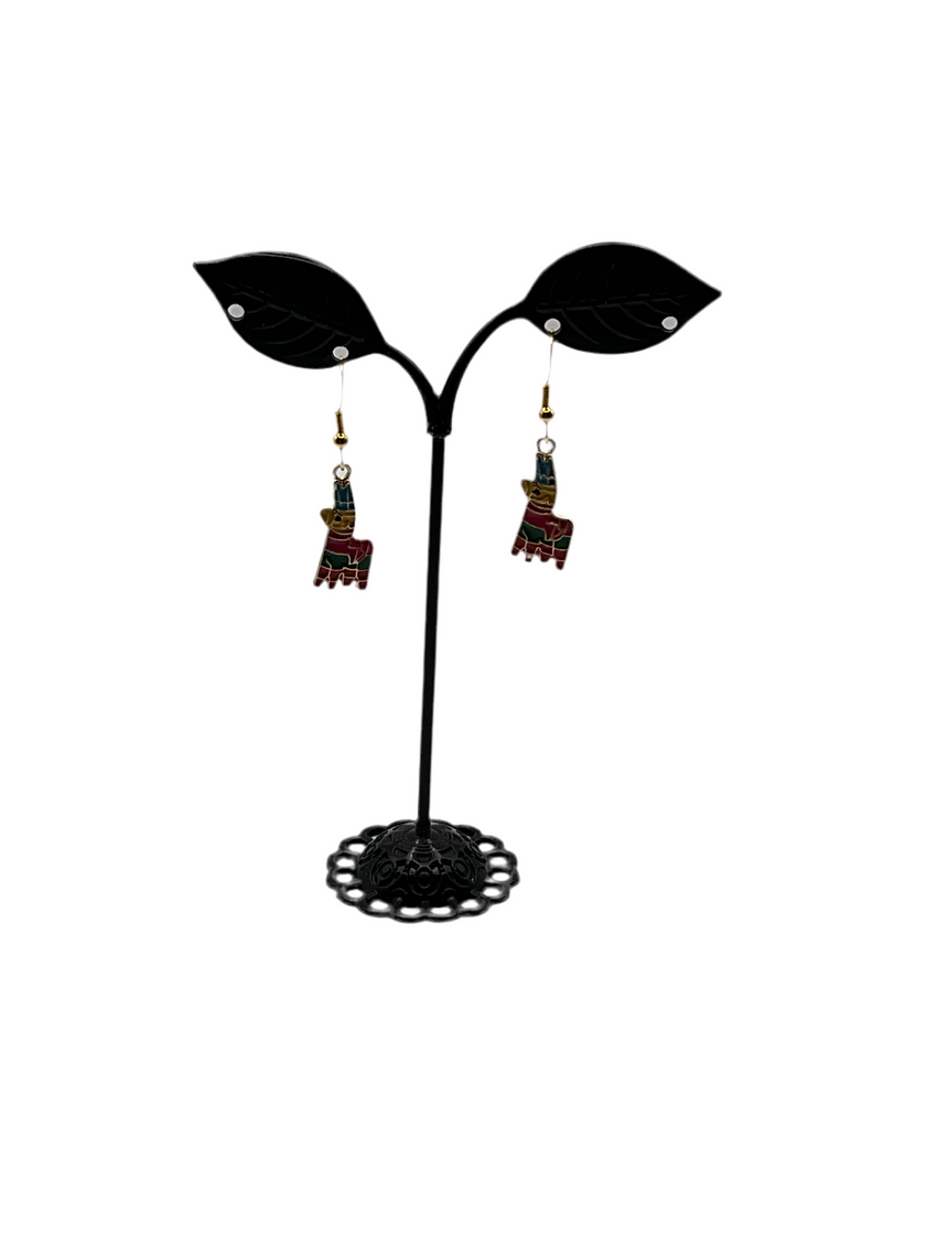 Llama earrings