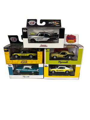 M2 Plymouth 5 Pack Diecast