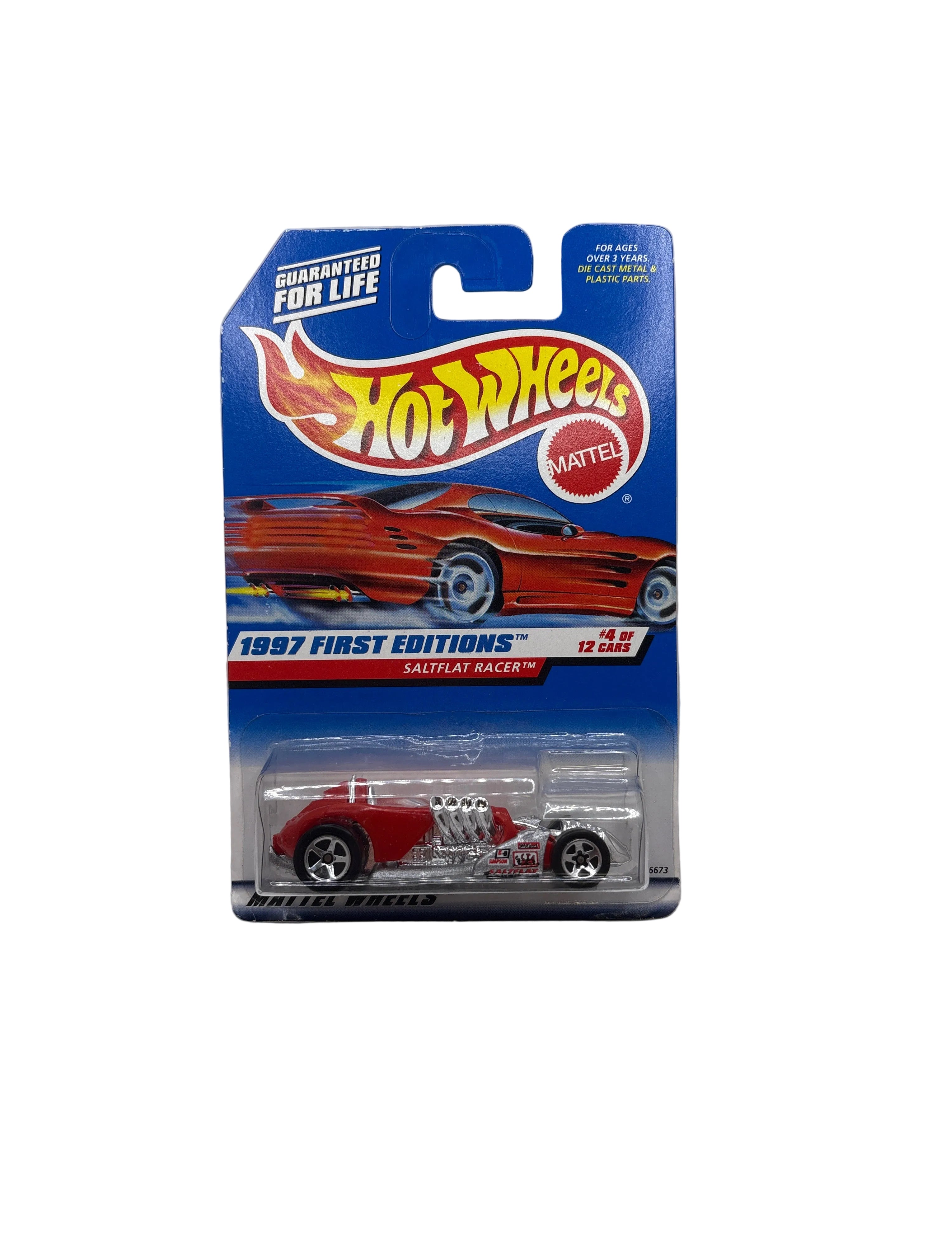 Hot Wheels Saltflat Racer Diecast red