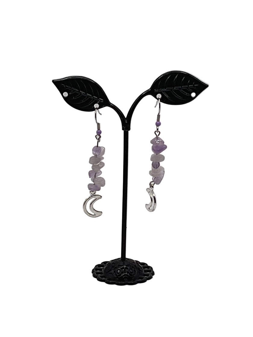 Crystal Chip Earrings